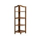 thumbnail image 2 of Repisa esquinero de madera 4 niveles café oscuro, 2 of 2