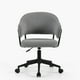 thumbnail image 1 of Silla Home Office Stanford con ruedas Gris Oscuro, 1 of 9
