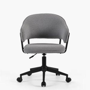 Form Design - Silla Home Office Stanford Con Ruedas Gris Oscuro