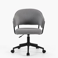 Form Design - Silla Home Office Stanford Con Ruedas Gris Oscuro