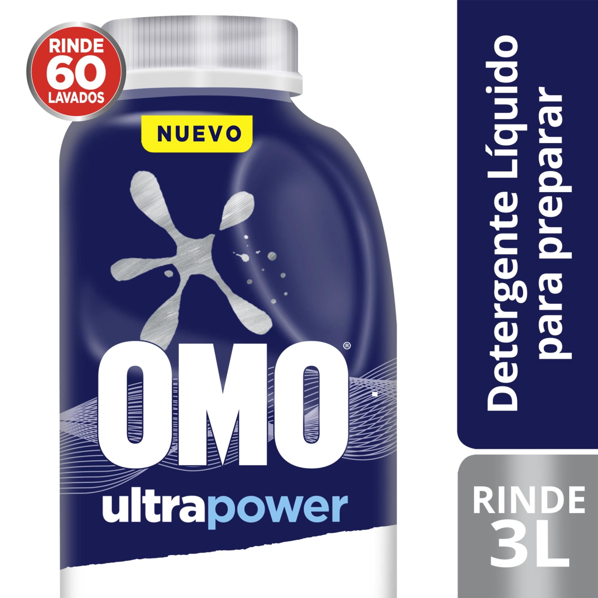 Omo - Detergente Líquido Para Preparar Ultra Power Botella