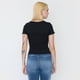 thumbnail image 2 of Polera Mujer Manga Corta Roulet Negro Corona, 2 of 5