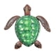 thumbnail image 3 of Decoración Animal De La Tortuga Del Ornamento De La Decoración De La Pared Del Metal Del Estilo Natural Para El Verde Casero, 3 of 3