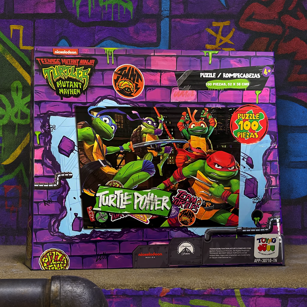 Toyng - Puzzle 100 Piezas Tortugas Ninjas - Las Tortugas Ninjas
