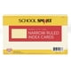 thumbnail image 1 of Index Cards School Smart Ruled Canary de 5 x 8 pulgadas, paquete de 100, 1 of 9