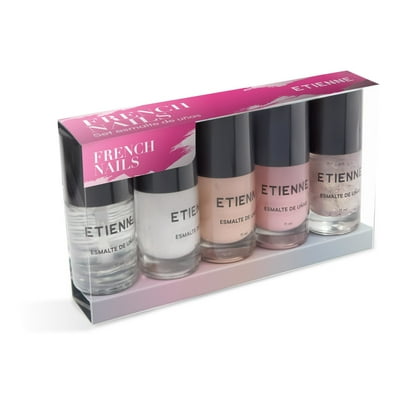 Set 5 Esmaltes French Nails 50 Ml Etienne