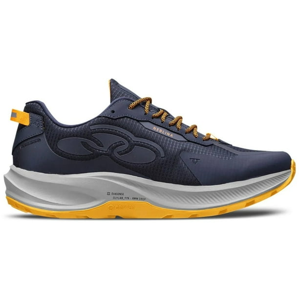 Zapatilla Trail Running Mujer Neblina Azul Marino