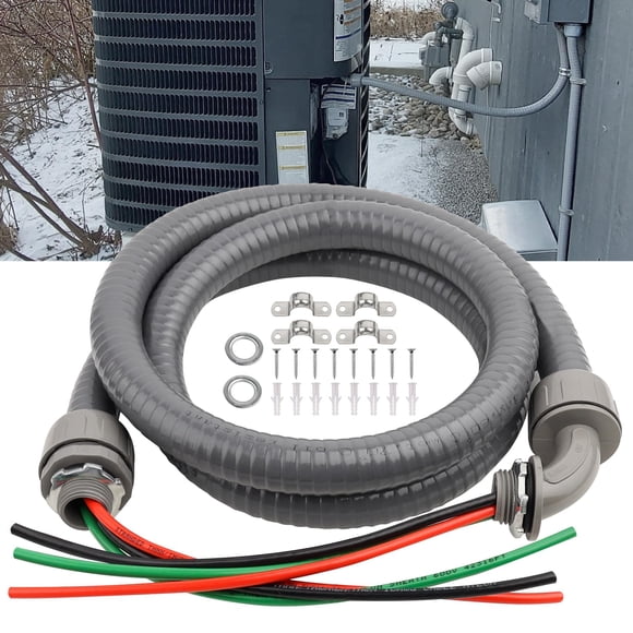 Kit de chicote eléctrico Kimbluth 1/2" 1,8 m calibre 10 THHN