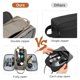 thumbnail image 4 of Neceser Elviros grande 30,5 × 17,5 × 16,5 cm gris de cuero PU para hombre, 4 of 9