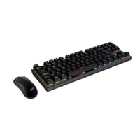 Teclado Gamer Novablade + Mouse Inalámbrico Novastrike Levo