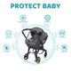 thumbnail image 2 of Funda impermeable para asiento de coche IvyWind universal negra con bolsa de almacenamiento, 2 of 7