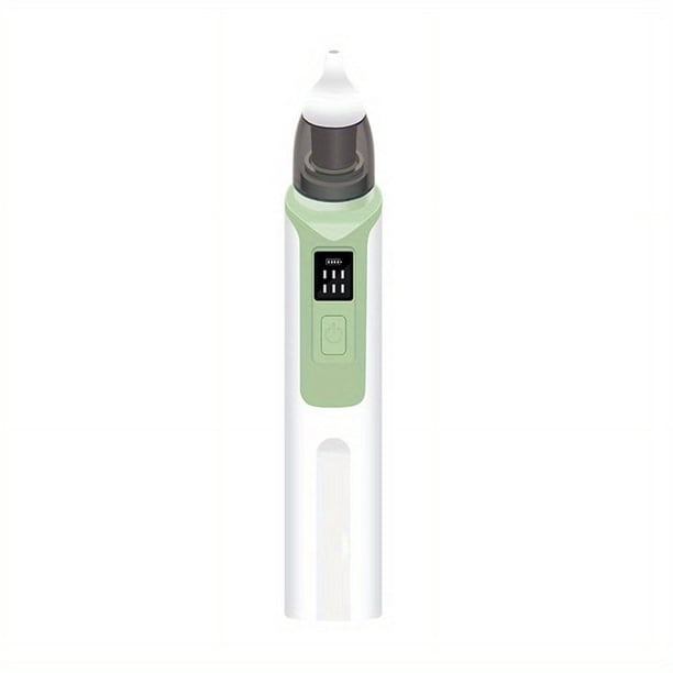 Say Goodbye to Congestion with Our Rechargeable Baby Nasal Aspirator - 6 Suction Levels, 2 Silicone Tips, Anti-Backflow Design - Perfect for Newborns and Toddlers!