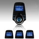 thumbnail image 2 of Transmisor FM Bluetooth, adaptador de audio inalámbrico para automóvil, puerto USB, compatible con entrada auxiliar, pantalla de 1,44 pulgadas, ranura para tarjeta TF., 2 of 8