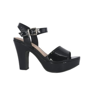 Sandalia De Vestir Tree Negro Alquimia