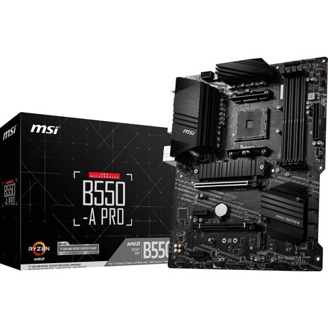Placa Madre Msi B550-A Pro Serie Amd Ryzen 5000 Atx