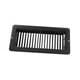thumbnail image 1 of Registro de suelo JR Products, 10 x 25 cm, metal negro, 1 of 2
