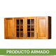 thumbnail image 2 of Mueble de Cocina Berlin Madera Nogal Elevacion 4 Puertas, 2 of 4