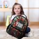 thumbnail image 4 of La Casa de Papel Mochila Escolar para Niños y Niñas, Mochila Infantil de Alta Calidad Ligera, Grande y Duradera 43x15x32cm, 4 of 6
