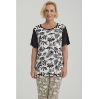 Fashionspark - Polera Mujer Cruce Cuello Negro