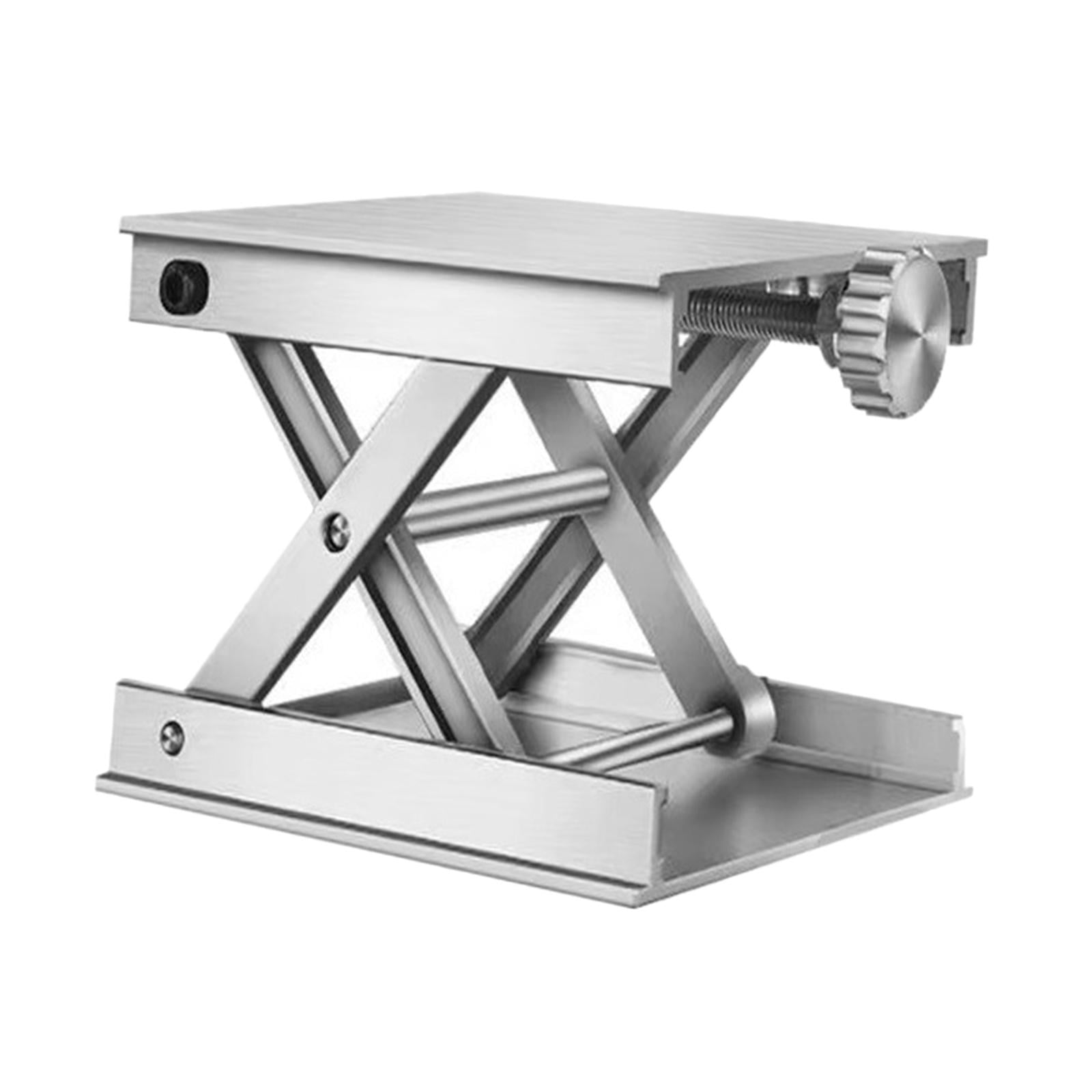 Magideal - Elevadora, Soporte De Piso De Aleación De Aluminio, Elevadora, Soporte De Elevación De Nivel, Para Laboratorio De Accesorios De Baldos