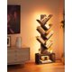 thumbnail image 5 of Estantería con forma de árbol de 6 niveles, Evermagin, con luces, color negro, 5 of 7