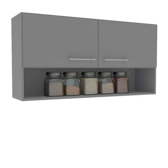 Mueble Aereo New Evandro Grafito 1o5 Cm