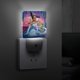 thumbnail image 4 of Tiana: La Princesa y el Sapo Luz nocturna LED con sensor de anochecer a amanecer para dormitorio, baño, pasillo, escaleras - Lámpara LED nocturna de enchufe, 0.5W - 1 pieza, 4 of 6