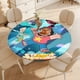 thumbnail image 4 of Steven Universe-theme Fitted Round Tablecloths Elastic Edged Table Covers Waterproof Table Cloth for Kitchen Holiday Party Tables Decor 120cm, 4 of 6