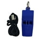 thumbnail image 1 of Pito Plastico Arbitro Azul Con Cordon Negro, 1 of 3
