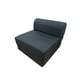 thumbnail image 1 of Sofa Cama Espuma Blackie Negro 190x130x18 Twin, 1 of 3