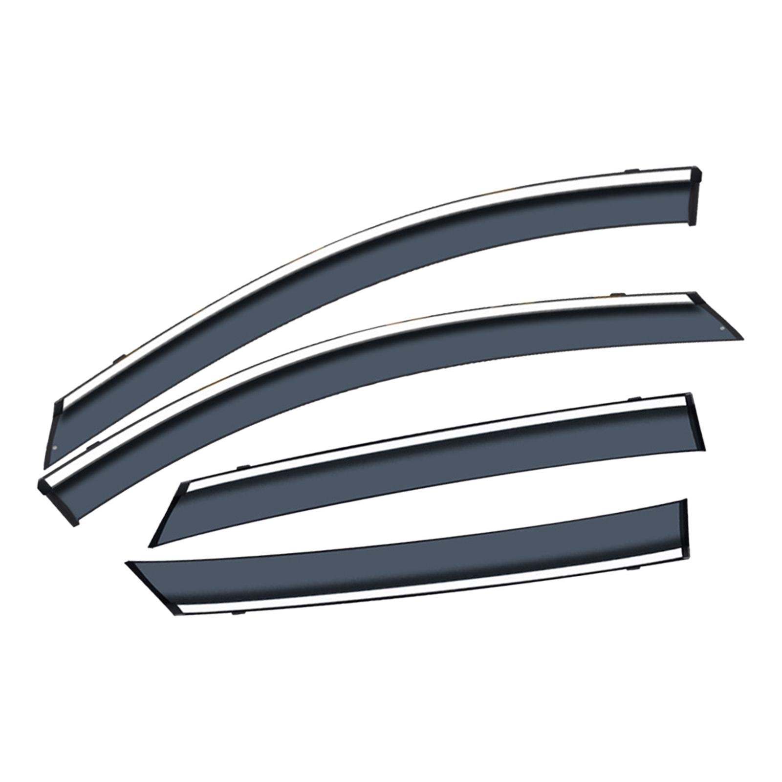 Ioensy - 4 Protectores De Lluvia Para Parasol De Ventilación De Ventana Para Byd Yuan Plus Atto 3