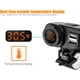 thumbnail image 4 of Adaptador de toma de corriente con cargador USB doble Mangobar para motocicleta Waterprode de 12 V 2,1 A + 2,1 A con pantalla LED de voltímetro y pantalla de temperatura, 4 of 7