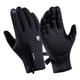 thumbnail image 5 of Guantes De Nieve A Prueba De Viento Con Cremallera Calor Manténgase Para Conducir Hombres De Ciclismo Mujeres Black M, 5 of 5