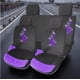 thumbnail image 2 of Funda Cubre Asiento 8 Piezas Mariposas Flores Auto Universal, 2 of 3