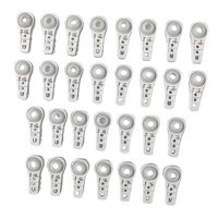 Magideal - 30X Portadores De Rodamientos De Bolas Reemplazo Directo Para Repuestos Portátil Fácil De Instalar Premium Para Accesorios De Canal Y Barra De Armadur