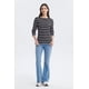 thumbnail image 4 of Polera Mujer Print Rayas Negro, 4 of 4