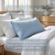 thumbnail image 2 of Protectores de Almohada REGALWOVEN con Tamaño Estándar de Sobre Paquete de 2, Fundas de Almohada Impermeables Acolchadas de Poliéster para Hogar Hotel Azul Reina, 2 of 5
