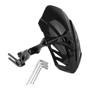 Ioensy - Guardabarros Trasero Para Motocicleta, Accesorios Para Motocicletas, Elegante, Duradero, Premium A