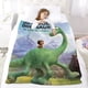 thumbnail image 5 of El Buen Dinosaurio anti-pilling, suave, ligera, esponjosa y acogedora de lujo para hogar y cocina – Perfecta para niños y adultos,200X150cm, 5 of 6