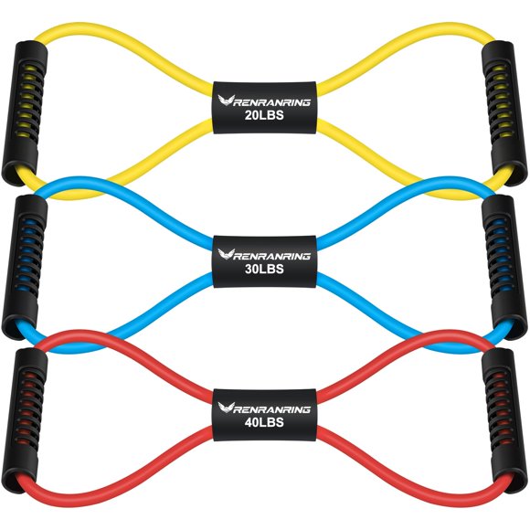 Resistance Bands RENRANRING Figure 8 Fitness Set de 3