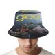 thumbnail image 4 of Glee Fox Sombrero bucket para adultos, gorra de protección solar, sombrero de pescador plegable para viajes al aire libre, pesca y actividades de verano, 4 of 6