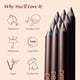 thumbnail image 5 of Lápiz delineador de ojos PERSONA 24HR Chocolate Waterproof Vegan, 5 of 9