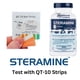 thumbnail image 2 of Tabletas desinfectantes Steramine 300 tabletas con tiras reactivas, 2 of 6