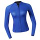 thumbnail image 4 of Chaqueta De Neopreno De 2 Mm Para Mujer, Abrigo Para Buceo, Natación, Azul M, 4 of 5