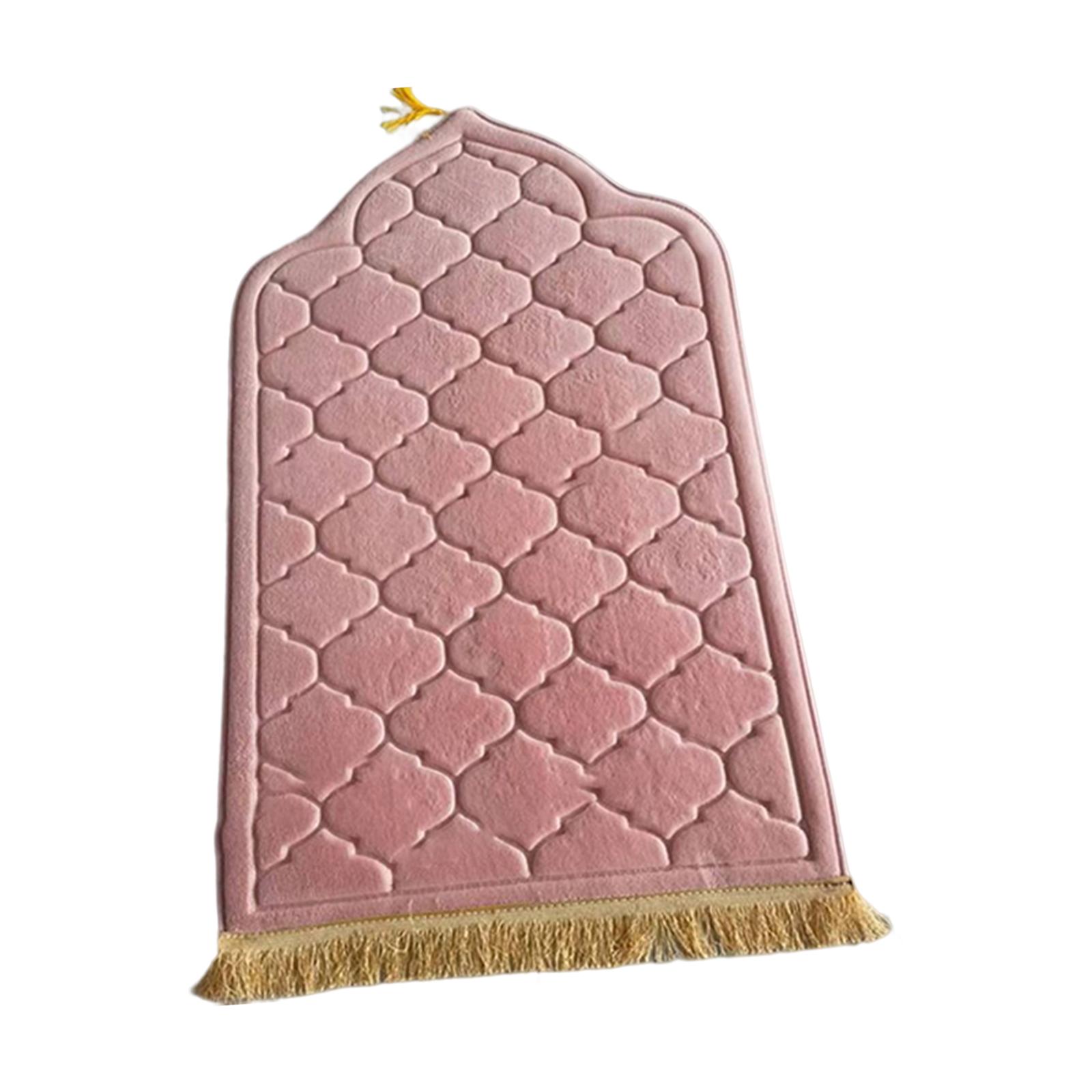 Magideal - Alfombra De Oración Alfombras De Área Coleccionables Manta Estera De Viaje Para Bar Hogar Interior Para Hombres Y Mujeres , Rosado