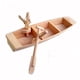 thumbnail image 1 of Modelo De Barco De Madera Estatuas De Madera Esculturas Figuras Decoraciones Marine Beach, 1 of 3