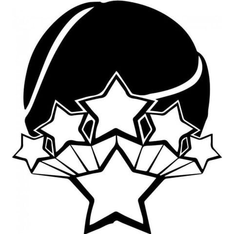 Rienda Libre Graphics - Decomural Tennis Ball Stars Ws-32787