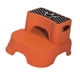 thumbnail image 2 of Taburete De 2 Escalones Para Niños Taburete De Escalones Doble Para Niños Pequeños Para Dormitorios Salas De Estar Naranja, 2 of 4