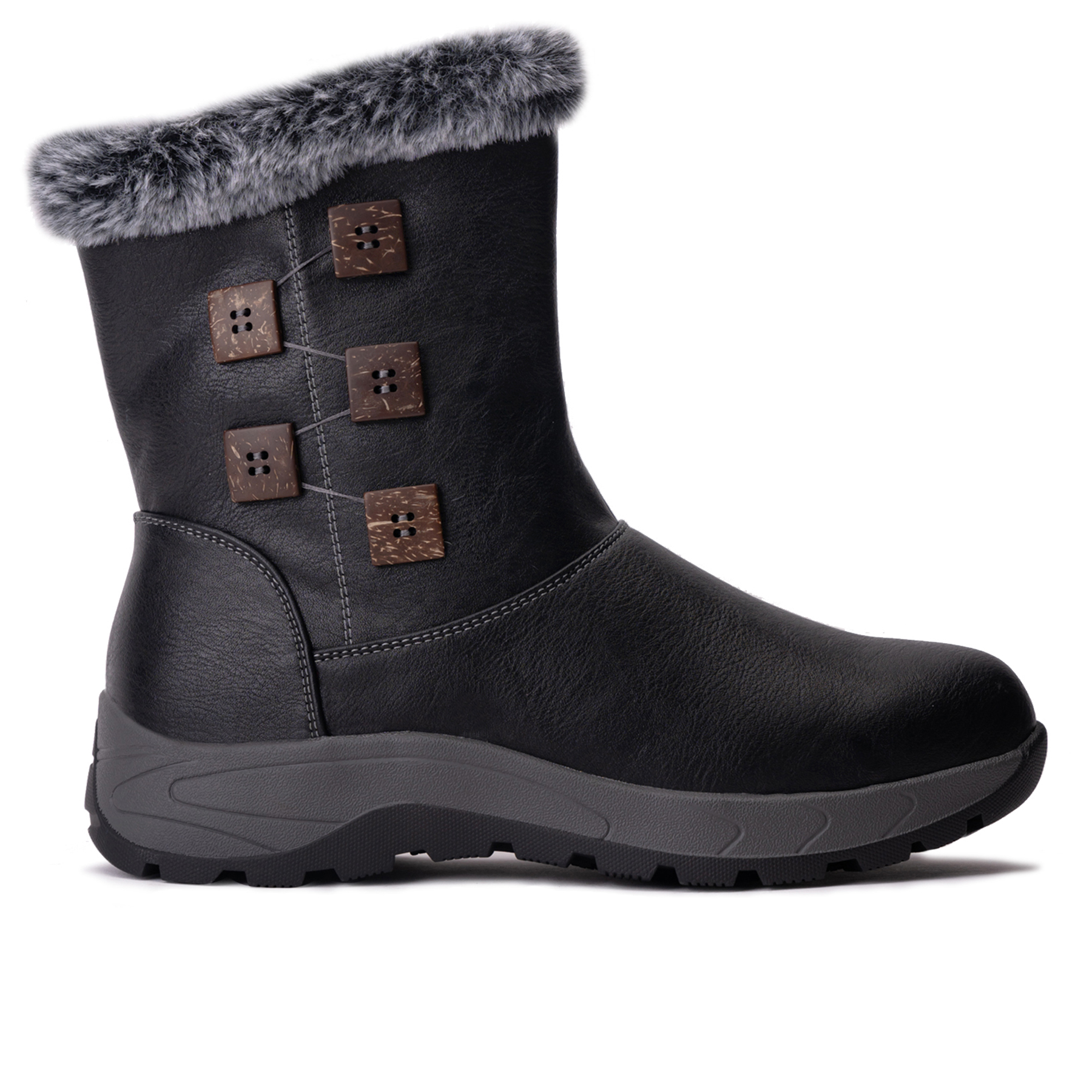 Bota Mujer Negro Leticia Thunder Blue