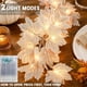 thumbnail image 2 of Guirnalda Otoño TURNMEON Pack 2 396 cm 40 LED Hojas de Arce Blanco, 2 of 3